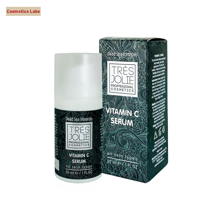 Огромный спрос на высококачественную сыворотку для ухода за лицом против старения и морщин с витамином C