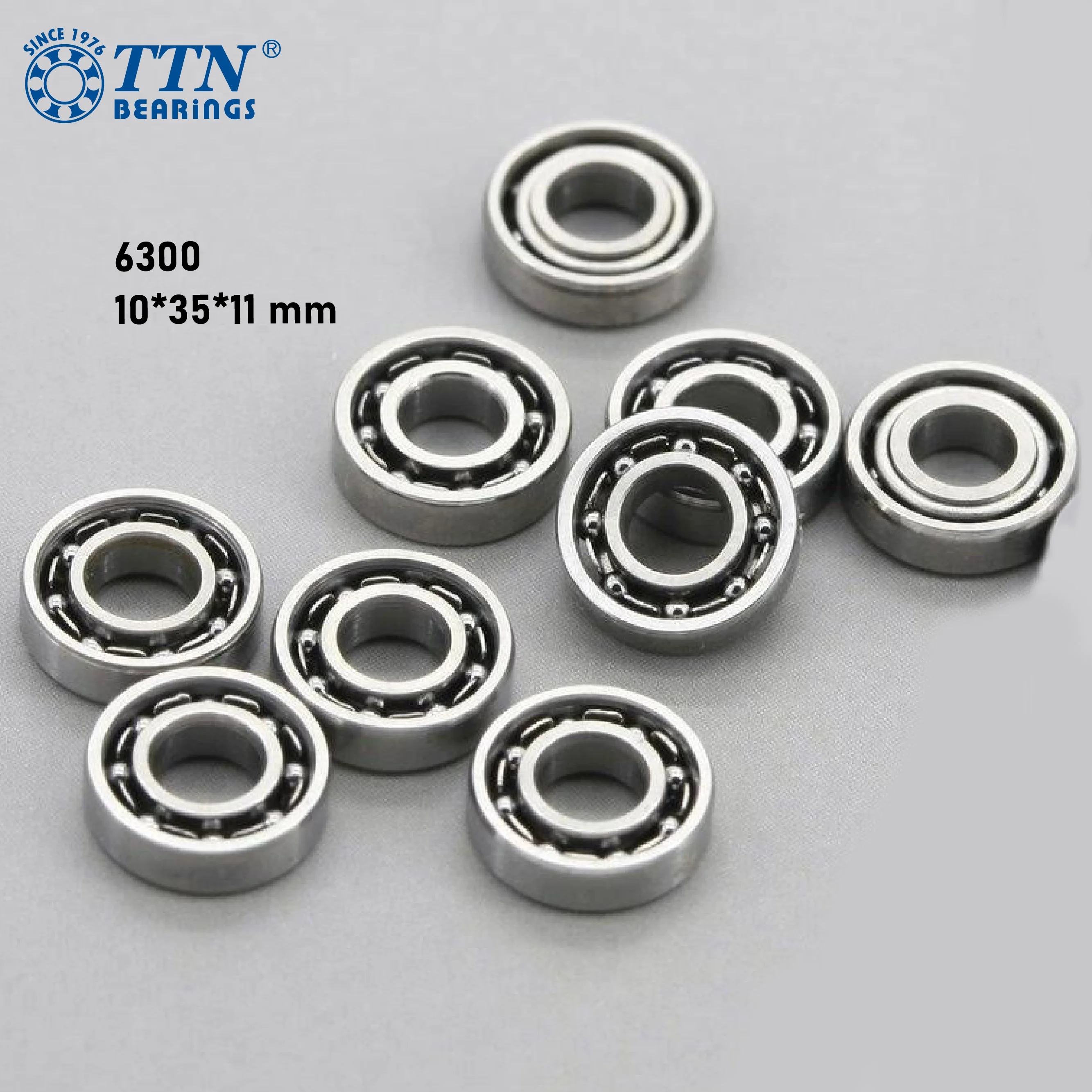 6300 2RS 6300 ZZ 6300 Open Chrome Steel Bearing