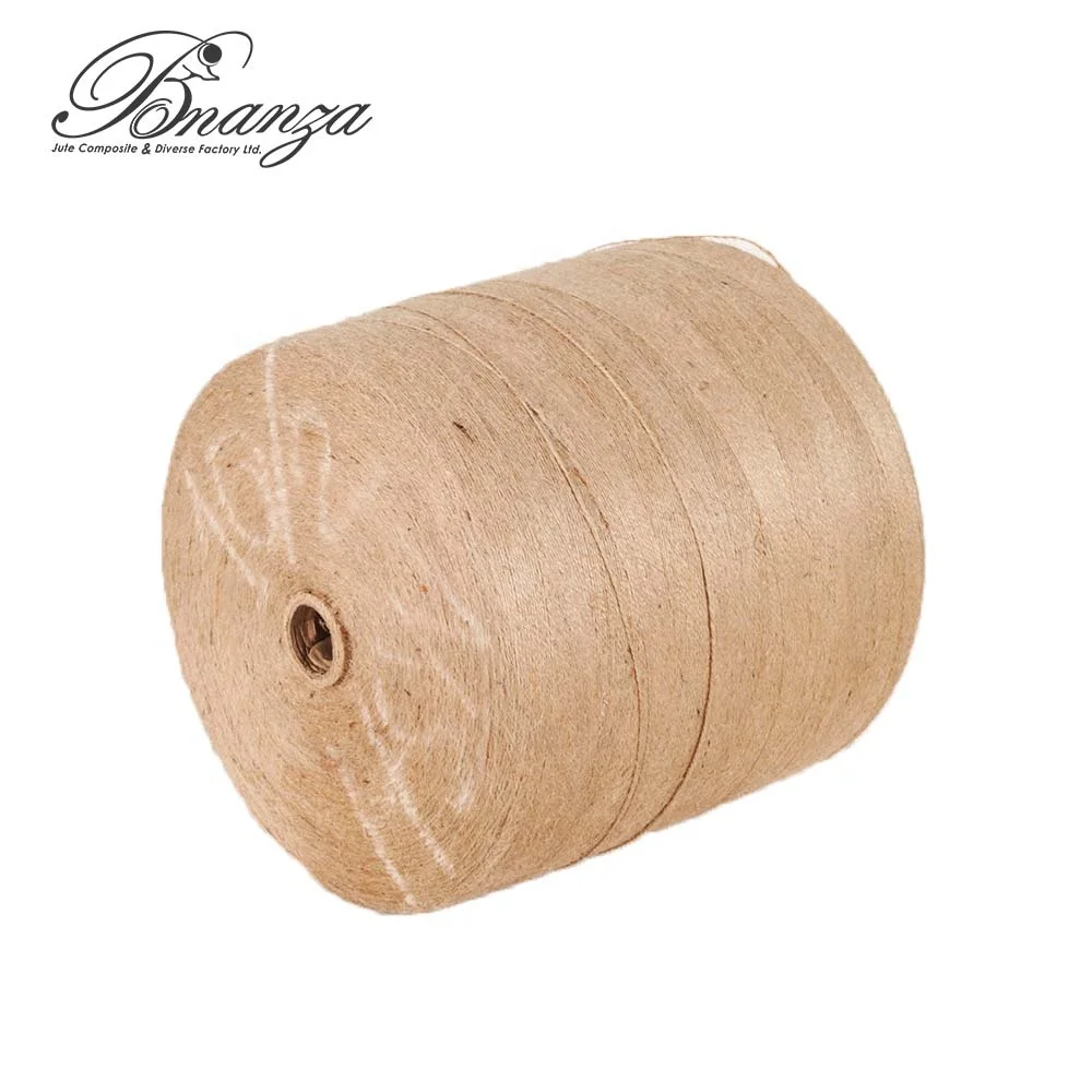 JY-0006 10Lbs-2ply (гессенской качества) джутовая пряжа из Bonanza натурального джута сложные и разнообразные завод