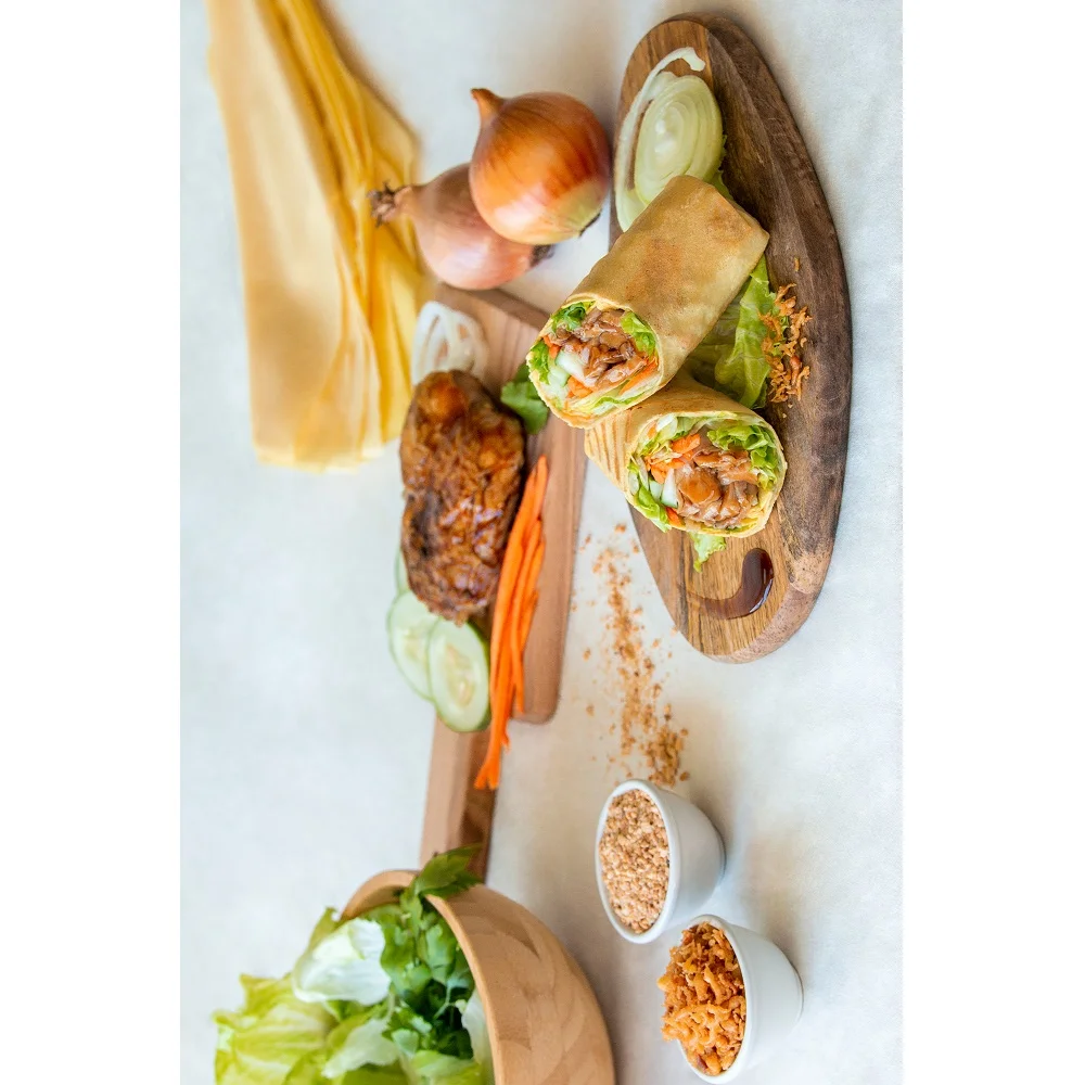 Singapore Best Quality Delicious Food Ready to Eat Chicken Burrito In Bag Packaging With 18 months Shelf Life