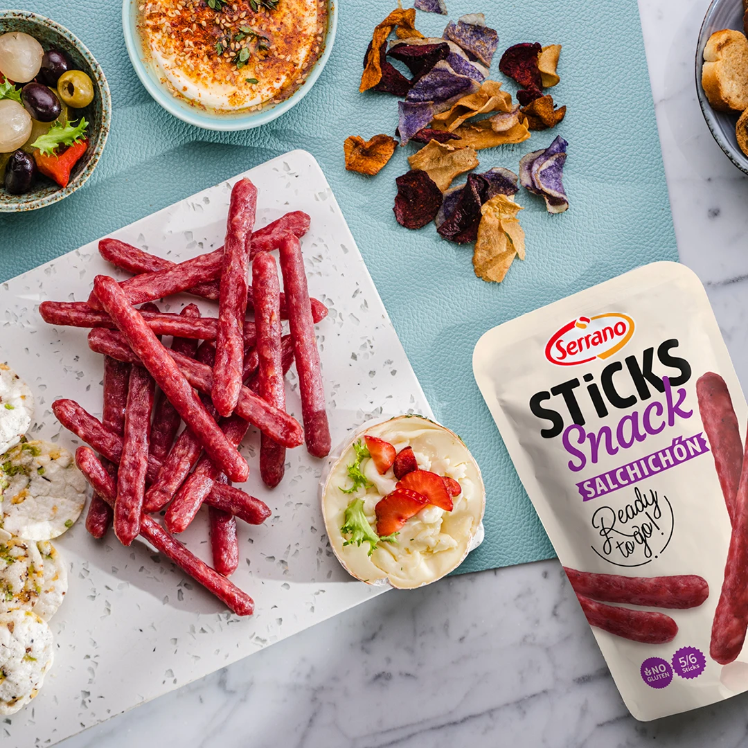 STICK SNACK SALCHICHON 50G