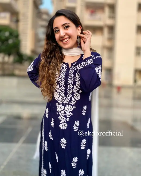 Hot and Latest Kurta Palazzo set of Rayon fabric with embroidery work for women for casual and special occasion