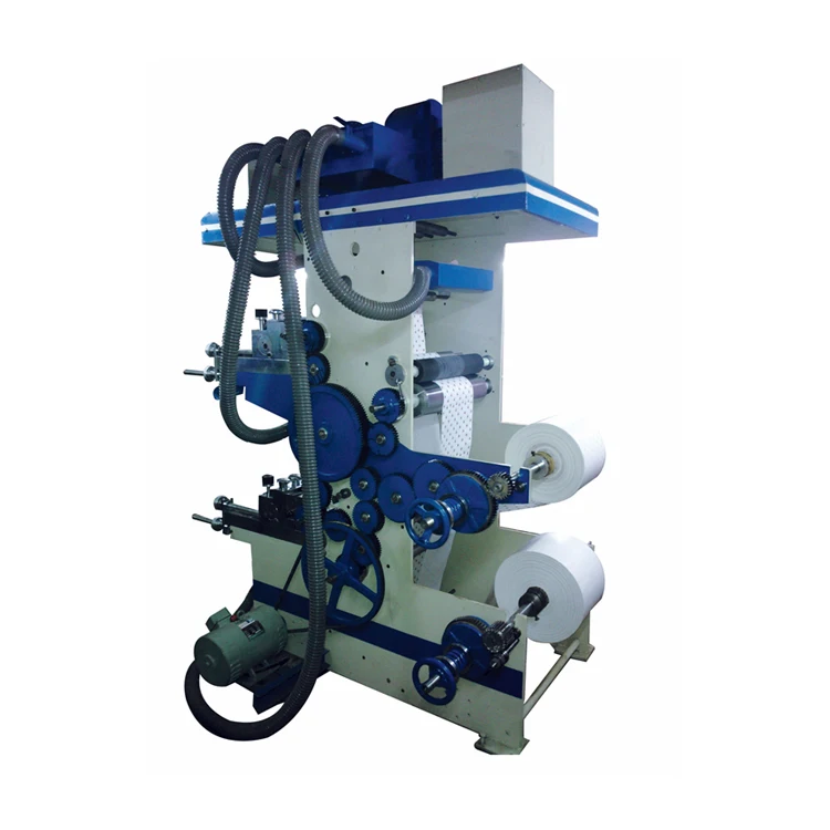 Attractive Design Kenya Market Two Color Flexo Printing Machine at Best Price for Advertising Company