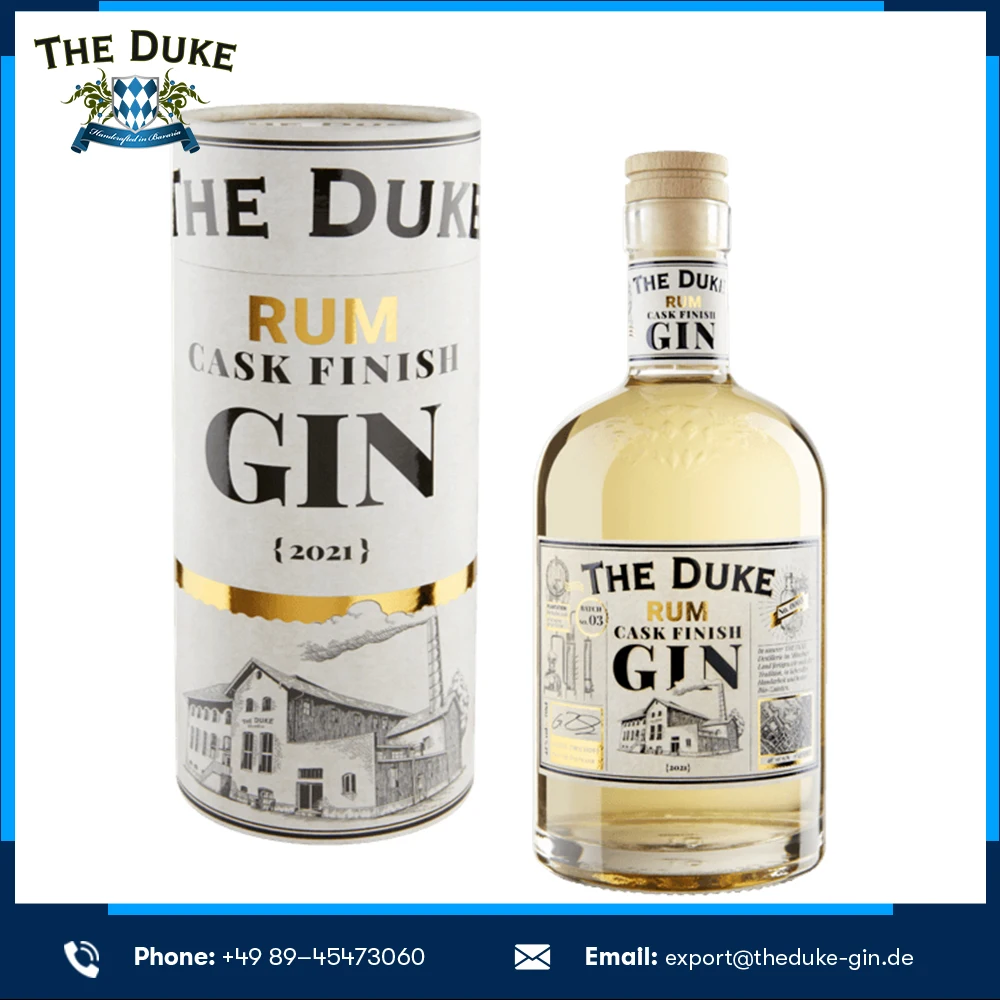 Немецкий Высококачественный завод оптовая цена Джин Duke Rum Cask