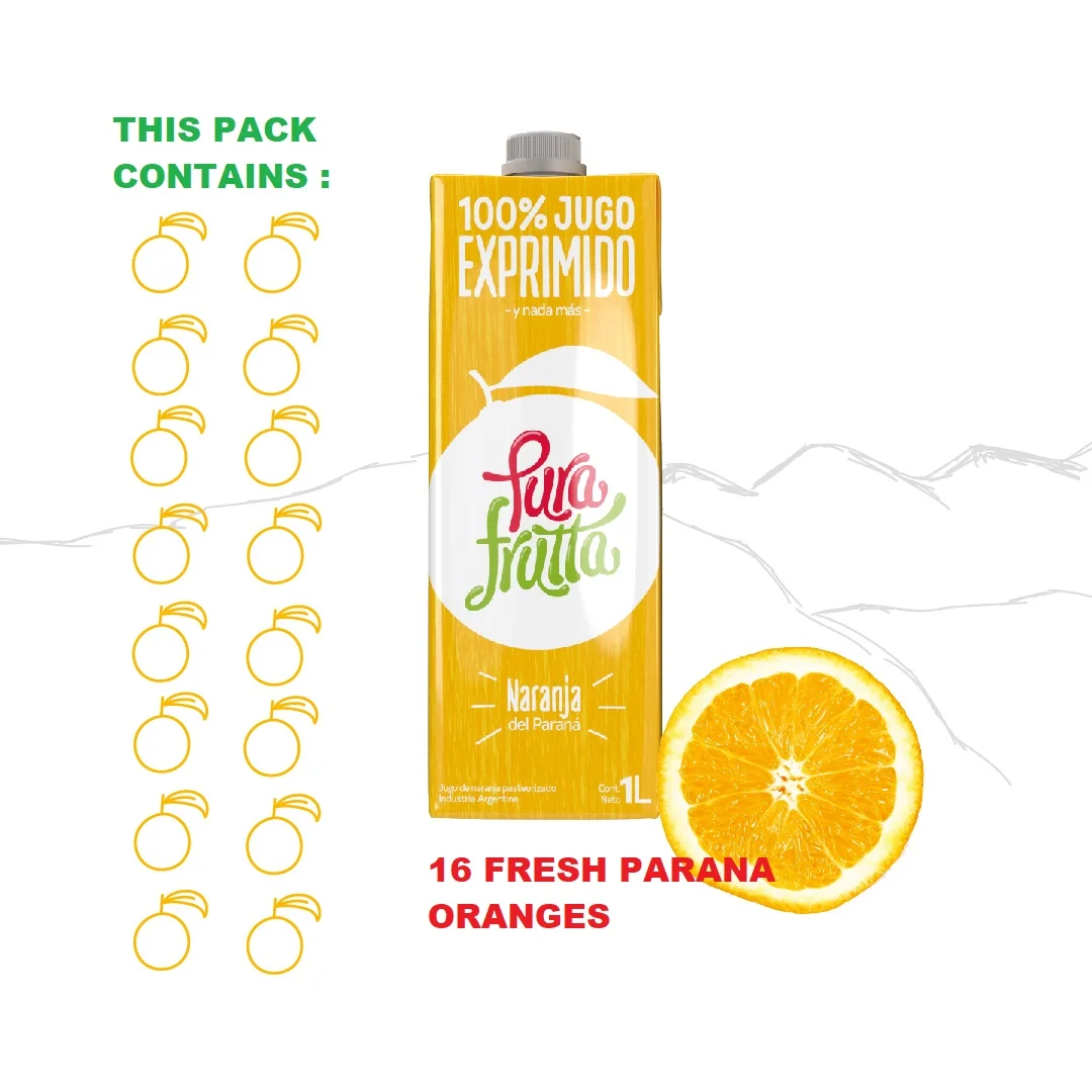 1000ml 100%Natural Juice 100%pressed Orange juice