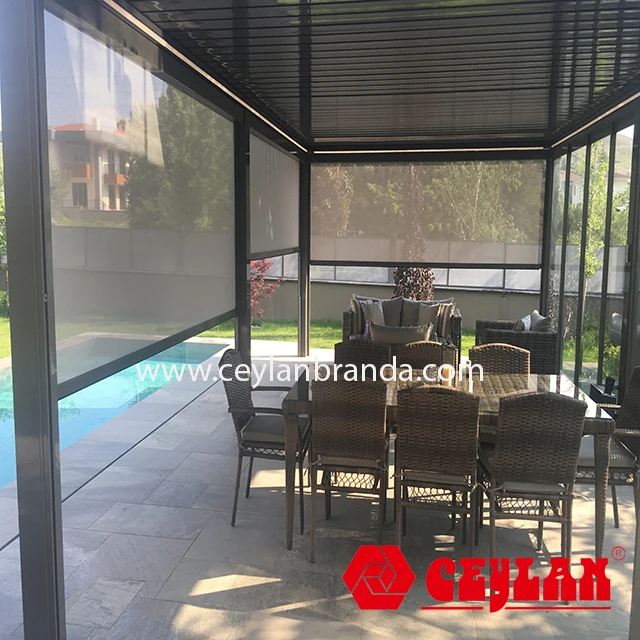 
Pergopanel - Bioclimatic Ceiling - Aluminum Pergola 