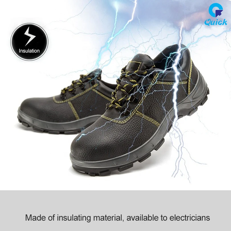 Mew women safety construction security boots industrial high top steel toe pu leather women men working safety shoes custom