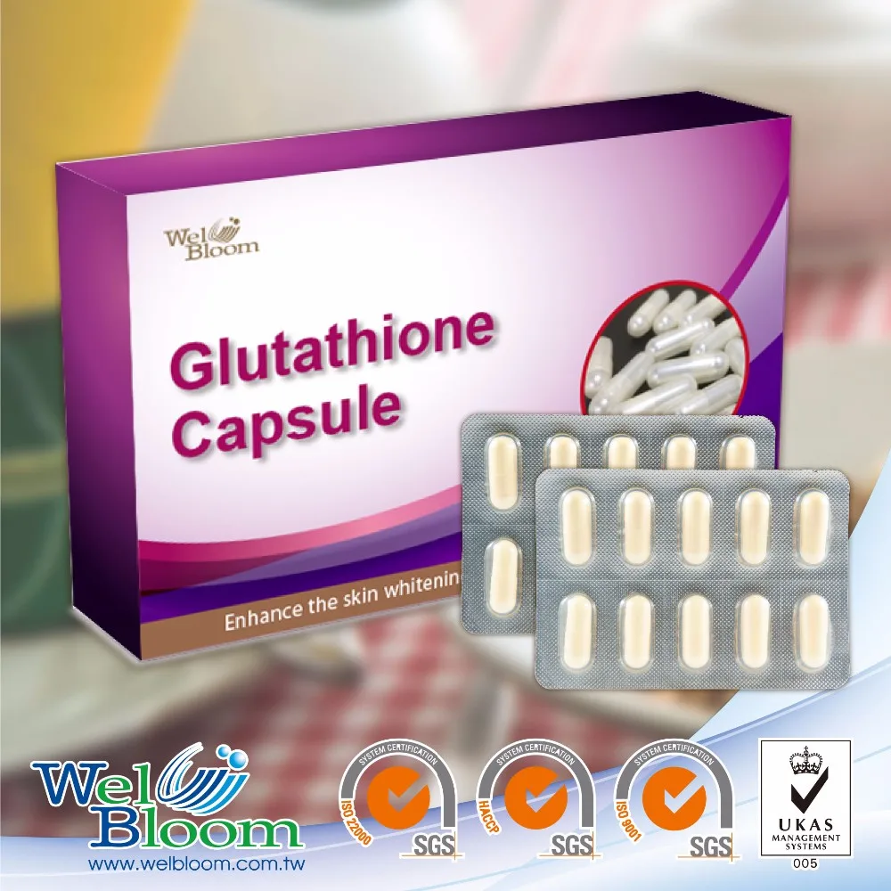 Skin Whitening Capsules with Vitamin C Evens skintone and Brightens darkspots