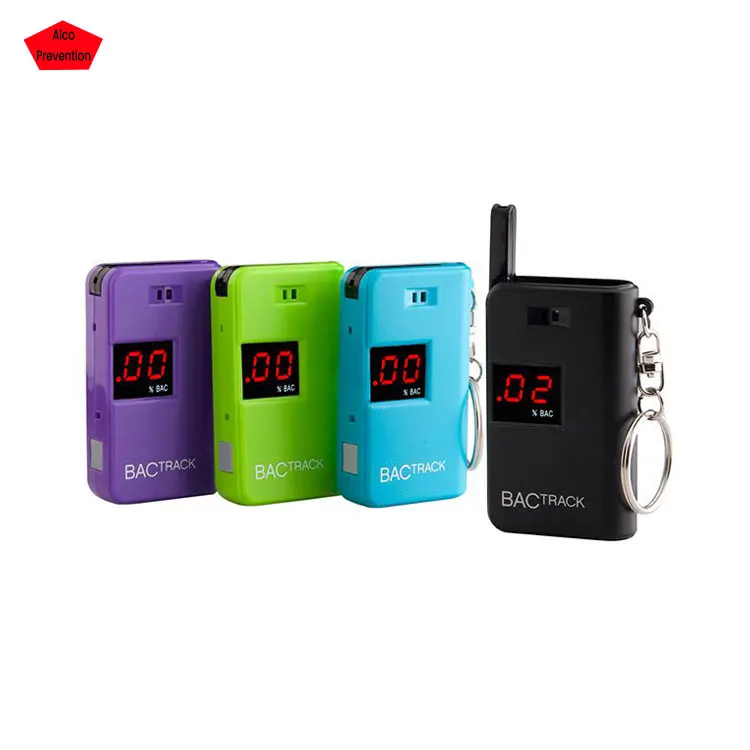 Electrochemical Sensor Based Keychain Breathalyzer Tester with LED Display