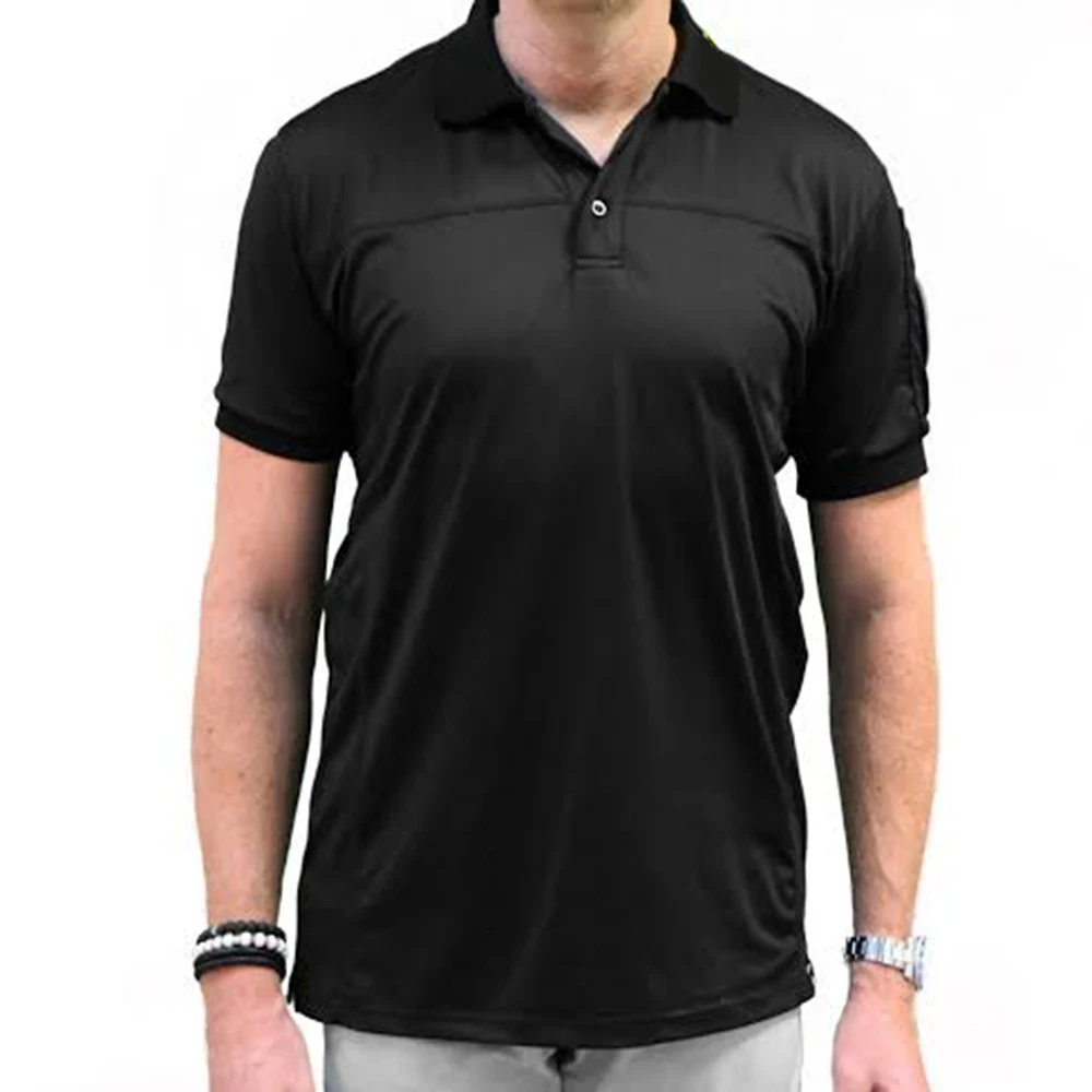 Solid Dark Blue Men Cotton Made Customized Logo Short Sleeves T Shirts