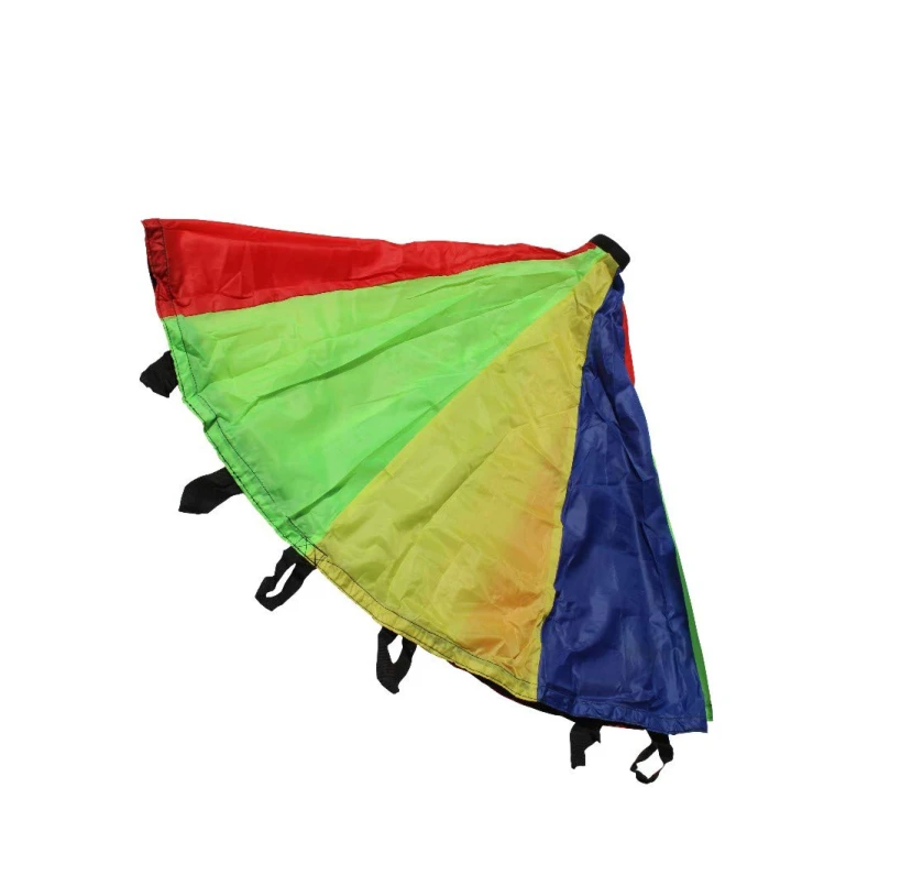 Hot Selling Kids Parachute I 20 feet Play Parachute With Handles Multicolor I Kids Play Parachute for outdoor Games