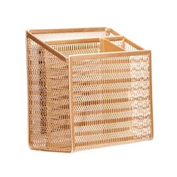 2022 Модный металлический держатель для карандашей, отсеки для хранения розового золота, магнитный держатель для ручек