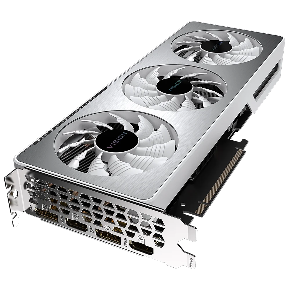 Игровая видеокарта GPU 3060 Ti GeForce RTX VISION OC 8G (rev. 1 0 рев. 2 0)