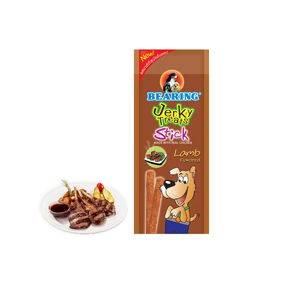 Bearing Jerky Treats Stick Pet Dog Snack 50g. # Grilled Chicken