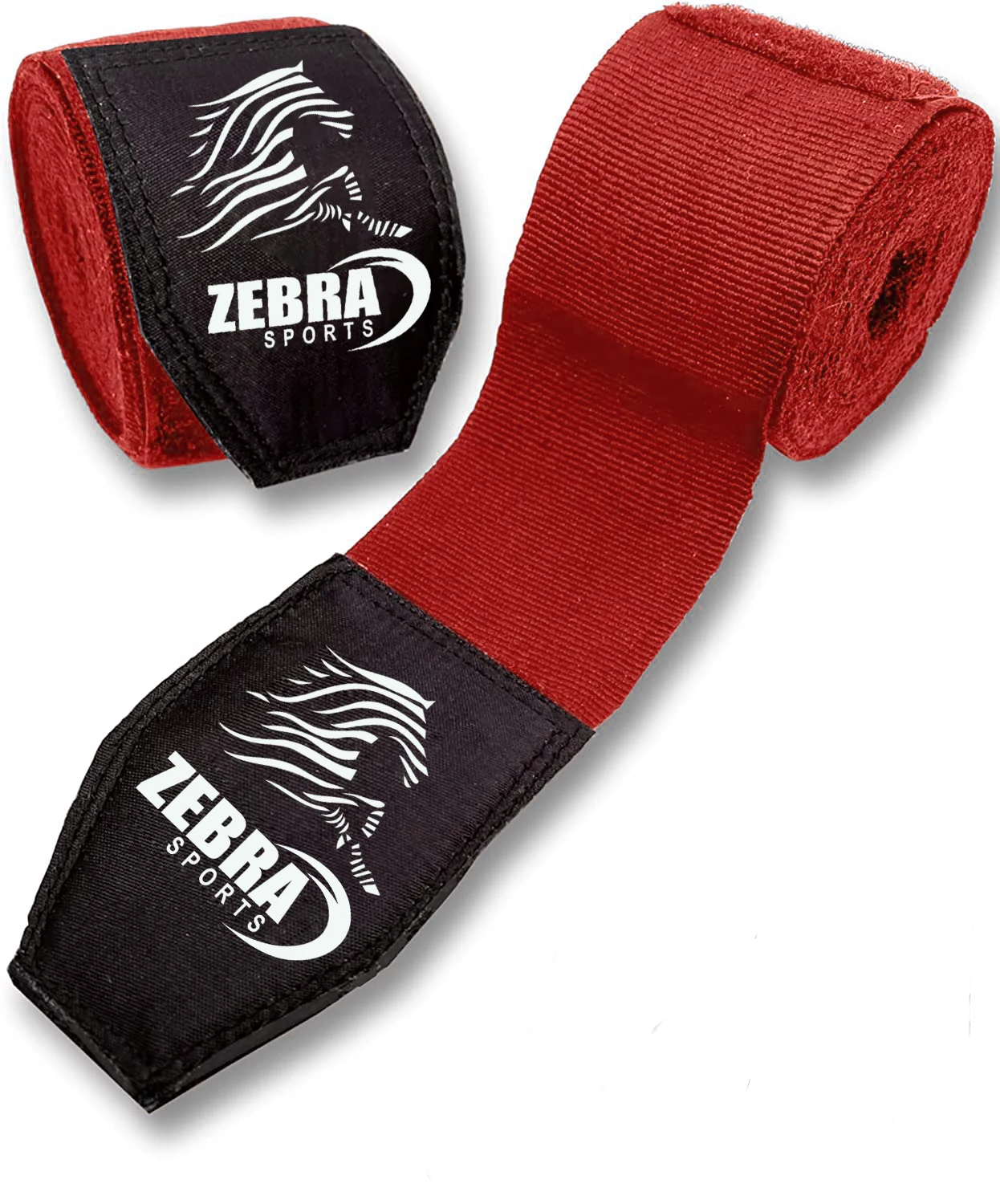 Custom Label Professional Handwraps semi Elastic Hand Wraps with Thumb Loop for Boxing, MMA, Muay Thai and Other Martial Arts 4m