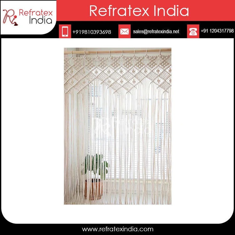 Hot Selling Women Fashion Macrame Curtain With Lowest Price