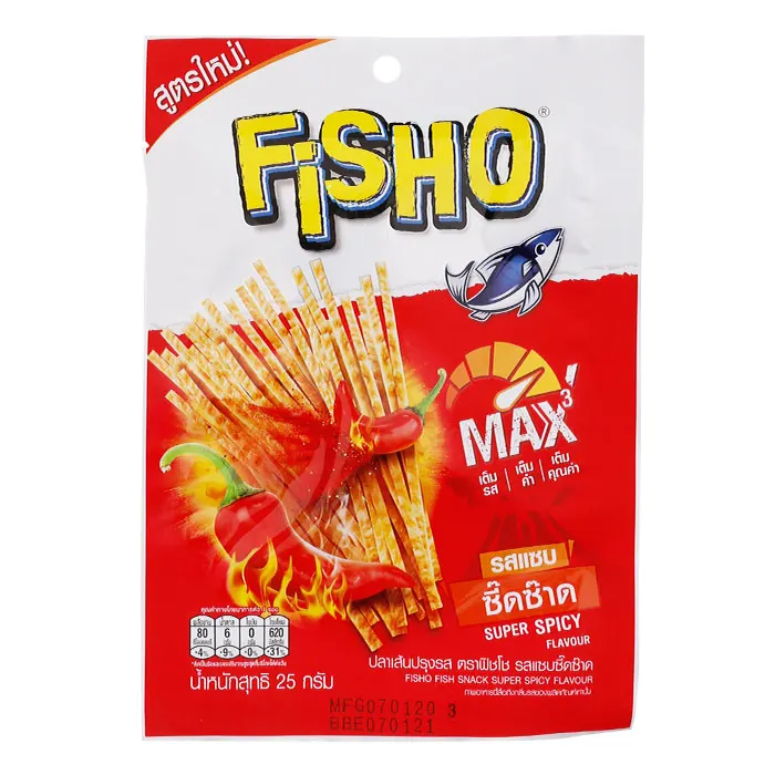 
FISHO Fish Snack Super Spicy Flavor 30 g. 