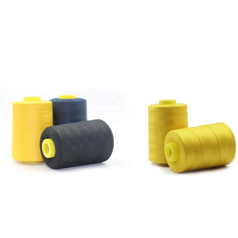 Огнестойкая термостойкая арамидная волоконная пряжа металарамидная нить швейная