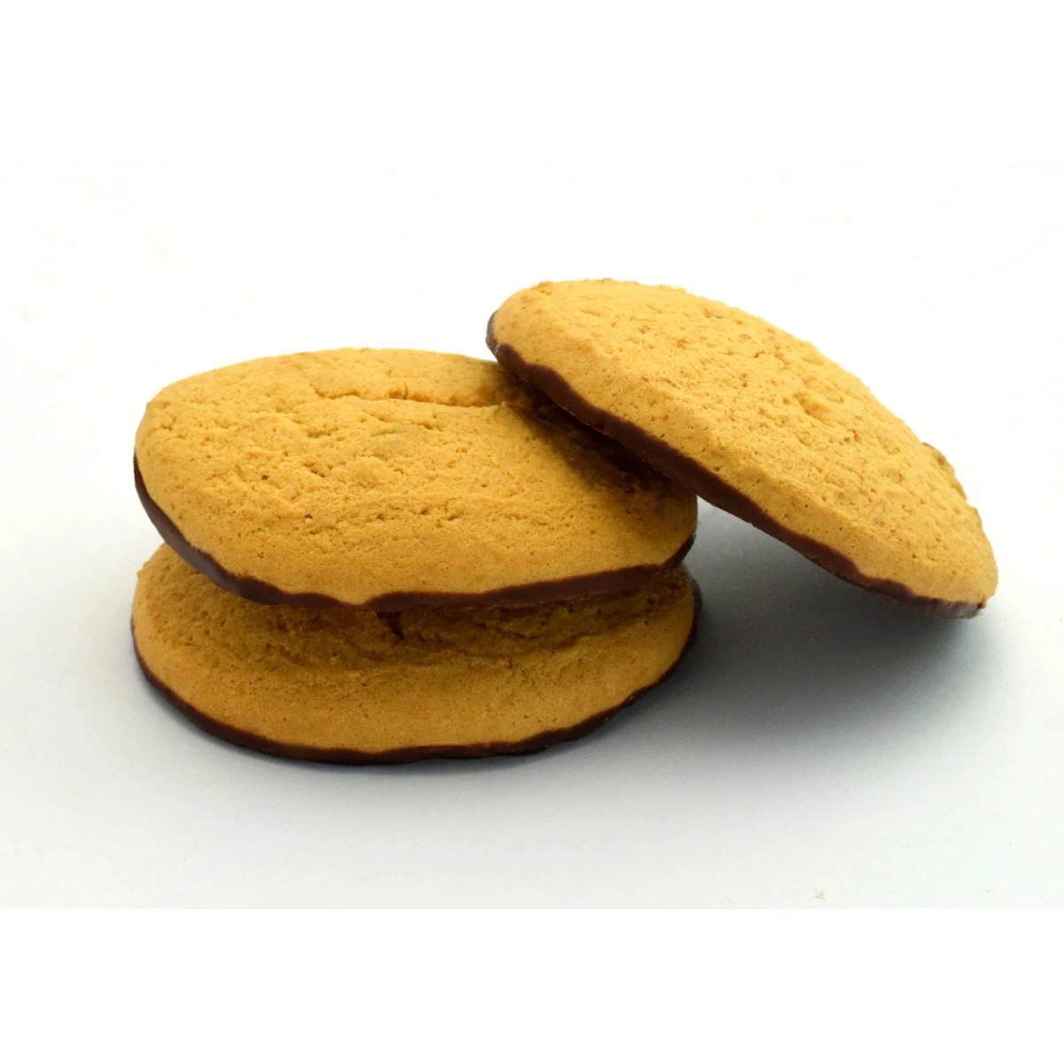 
Low carb High protein biscuits Gluten Free Vanilla biscuits with chocolate bottom Cookies 