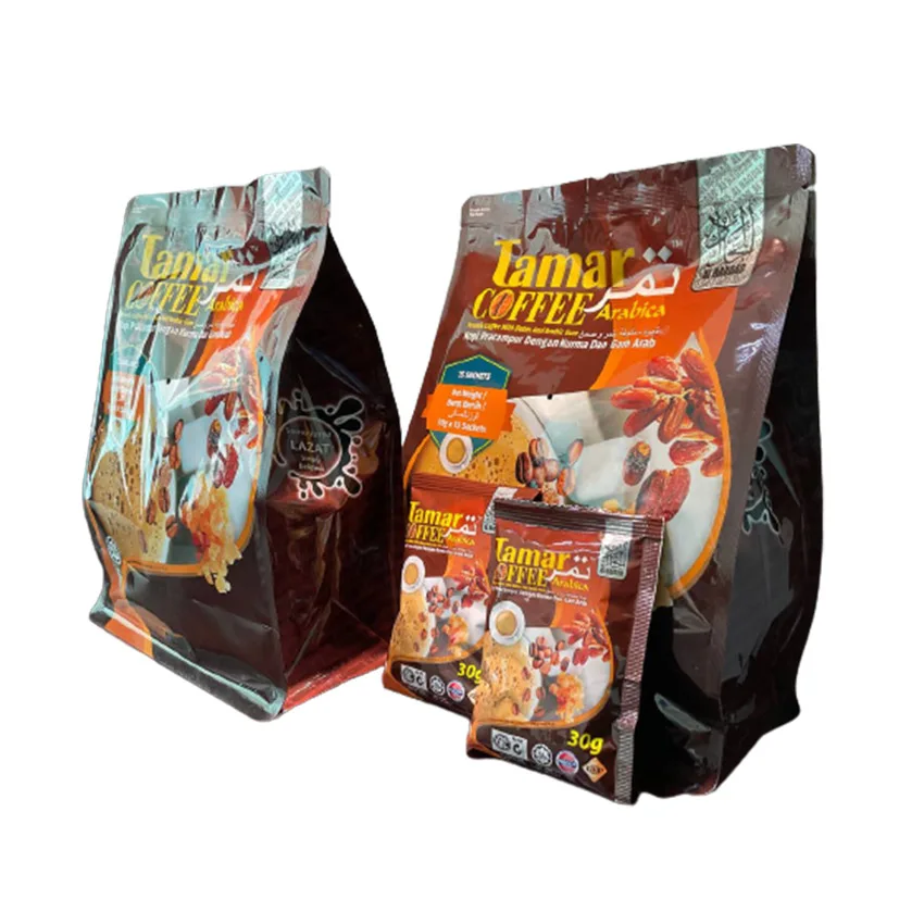 Предварительно приготовленные пакетики, Халяльные напитки, Тамар Арабика, мгновенный кофе с датой и арабской резинкой, Малайзия
