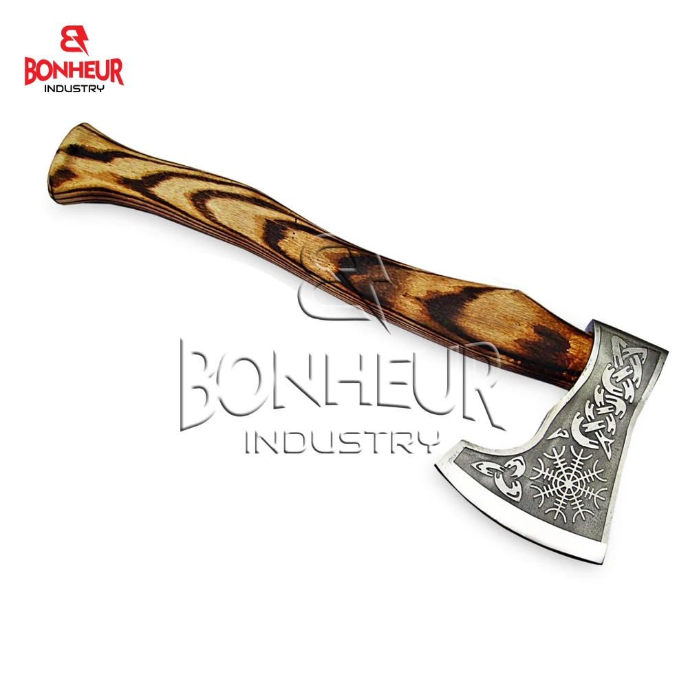 Шлем Awe средневековый топор викингов с гравировкой углерода J2 стальная головка под заказ Ручная ковка