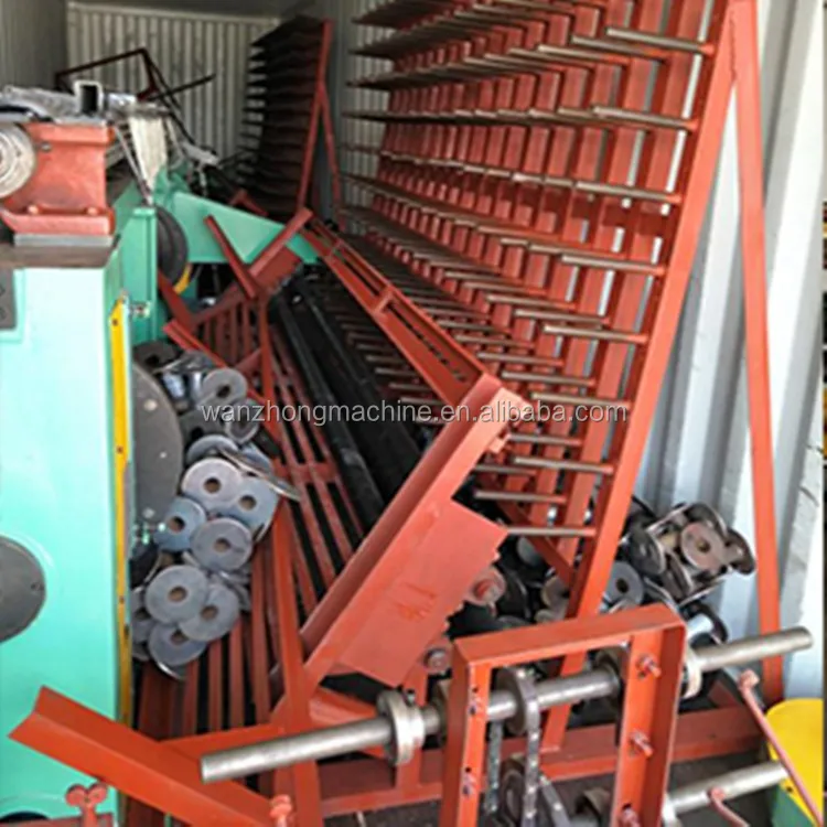 Hot Sale Hexagonal Wire Netting Machine Gabion Mesh Making Machine for Producing Chicken Cage Mesh Field Installation 1 YEAR