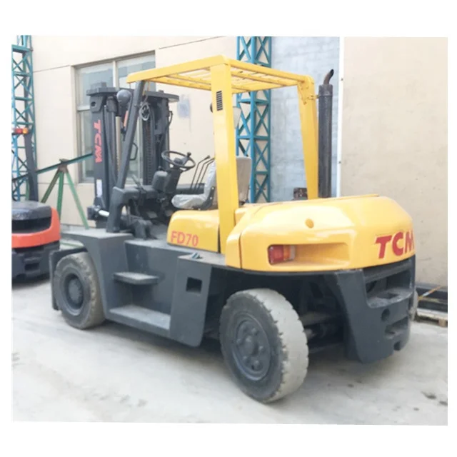 Good Working Condition Second Hand 7 ton TCM forklift FD70