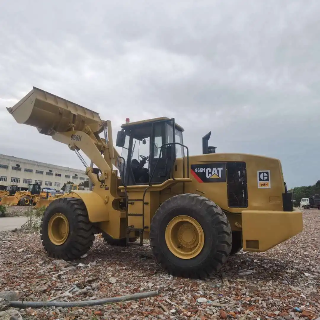 
Used Construction Machinery Wheel Loader Caterpillar 966G 966H for sale in good condition and competitive price 