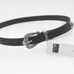 High quality ladies belt fashion retro vintage pu leather belt women wholesale