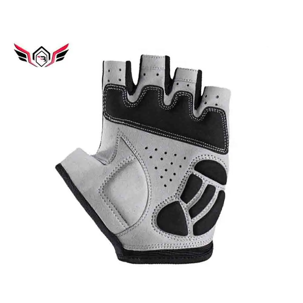 Good Quality Custom Fingerless Shock Absorbing Cycling Gloves Unisex Outdoor Sports Riding Cycling Gloves