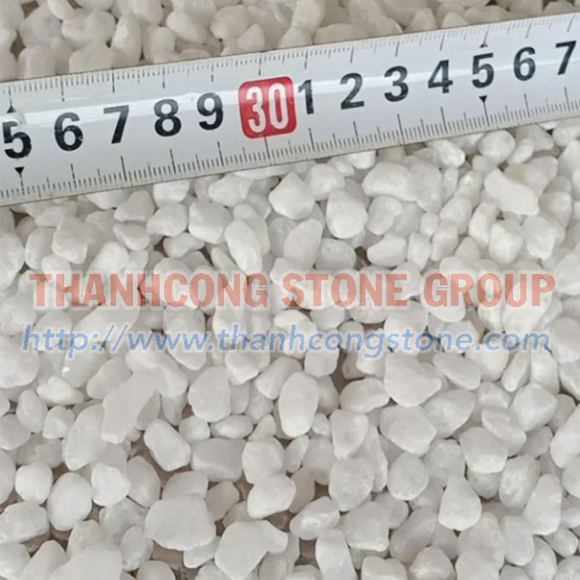New Product Milky White Pebble Stone High Quality Made In Viet Nam