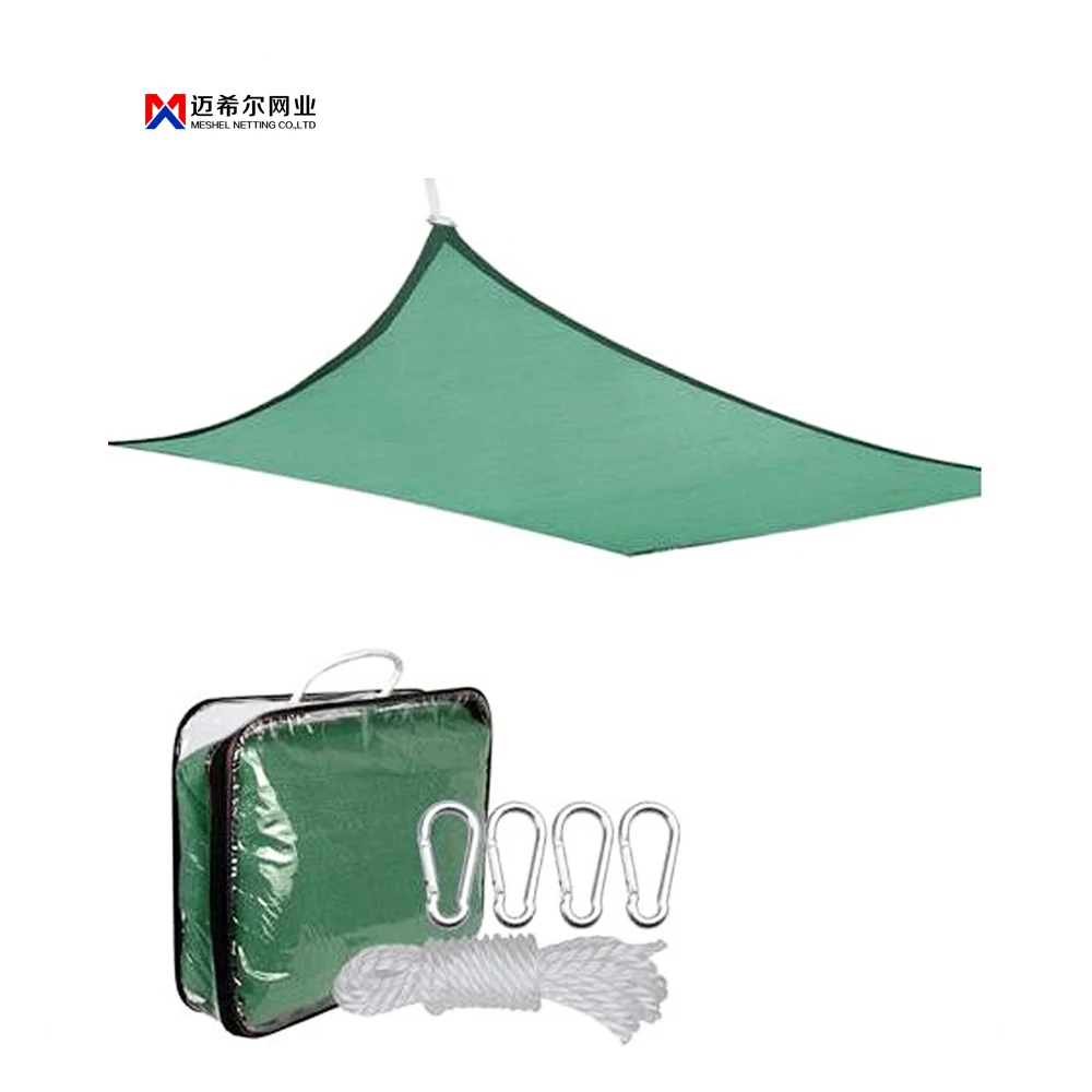 hdpe triangular outdoor sun shade sail garden shade shades car awning rv awning tent  side awning garden