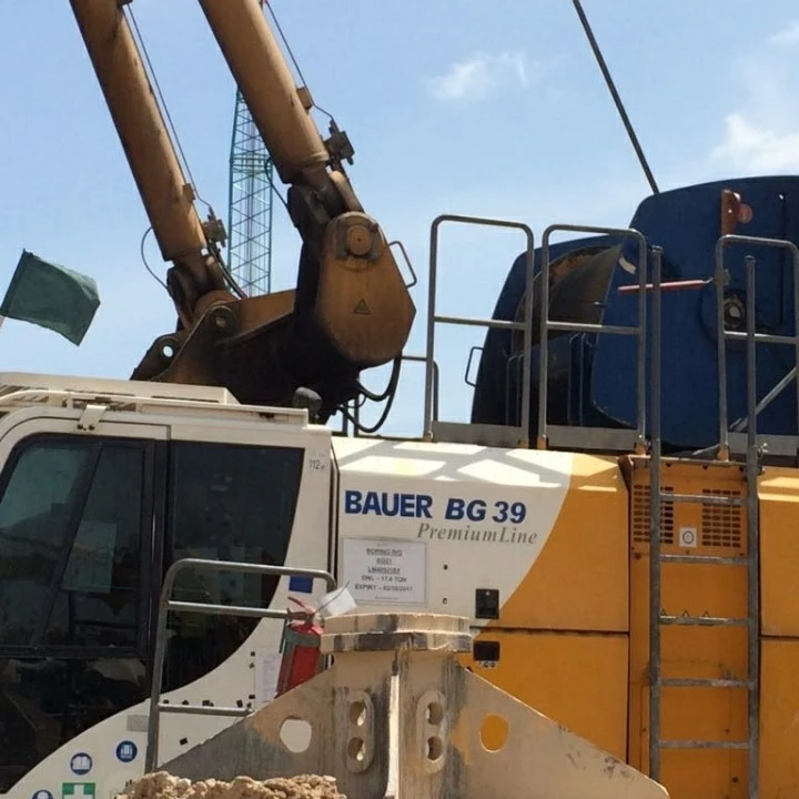 [ Winwin Used Machinery ] Used Rotary Drilling Rig BAUER BG 39 2014yr For Sale