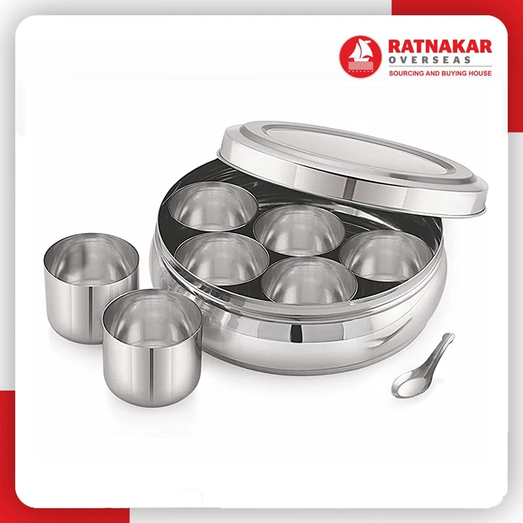 2022 New Products Spices Packing Box Stainless Steel Spice Box Organiser For Kitchen On Sale At Wholesale Price