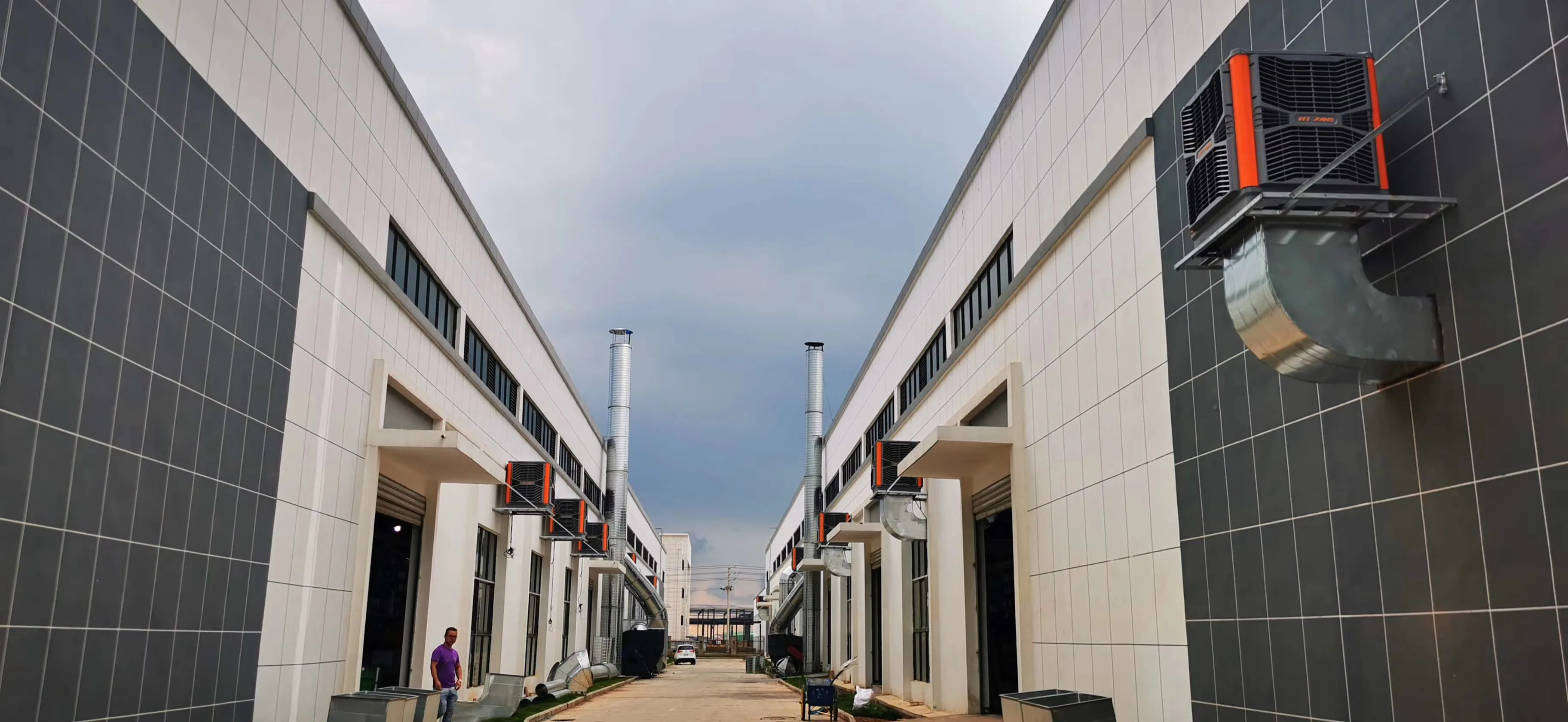 RTFANS 2021 NEW  High Quality 20000 cmh evaporative air cooler