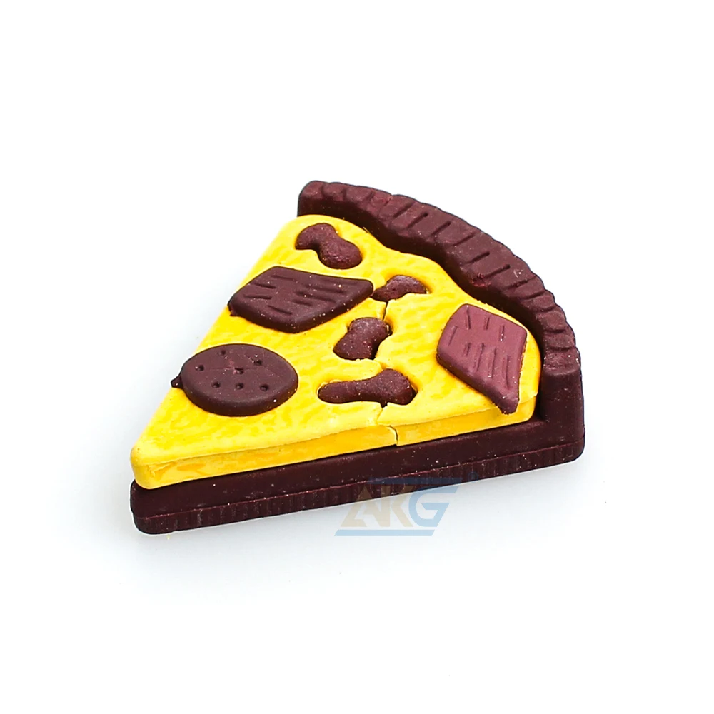 New Custom Pizza Pencil Eraser For Child School