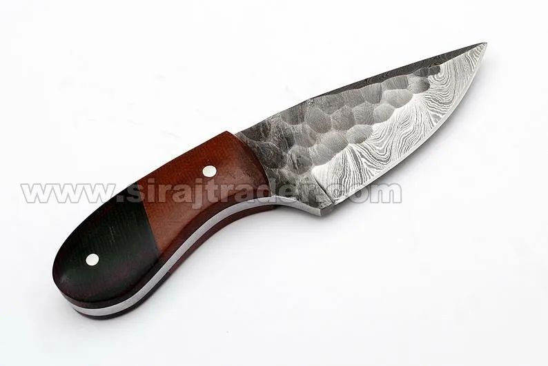 Ручной работы из углеродистой стали материал ручки ножа цветной лист