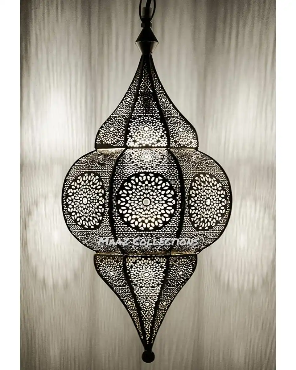Wholesale Indoor Decoration Ceiling Led Lamp Wholesale Moroccan Pendant Lamp Antique Ceiling Lamp custom Art manufacture