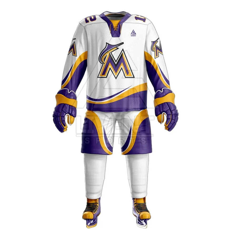 Сделанная на заказ лидер продаж Мужская Высококачественная униформа для хоккея с шайбой