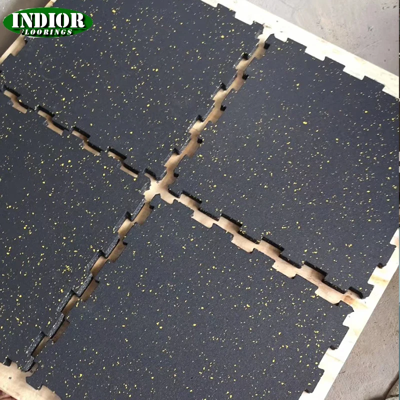 15mm High Density Rubber Floor Universal Airport Rubber Checker Plate Interlock Flooring Tiles Australia