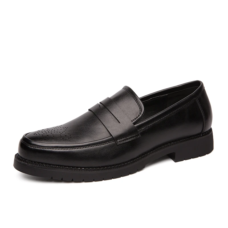 2024 Sepatu Kulit High Quality Oxford Business Official Shoes for Men Handmade Dress Shoes Office Normal Loafers Shoes