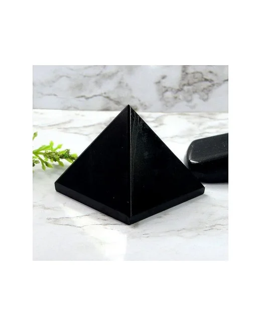 Hot Selling Black Agate Pyramids Healing Crystal Agate Pyramid For Reki Healing and Home Decoration Agate Pyramid