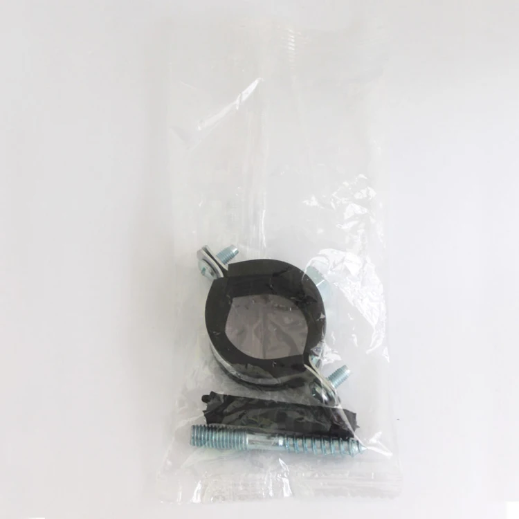 Прочные резиновые стальные зажимы для труб 32-37 (1 дюйм), зажим для санитарной трубы