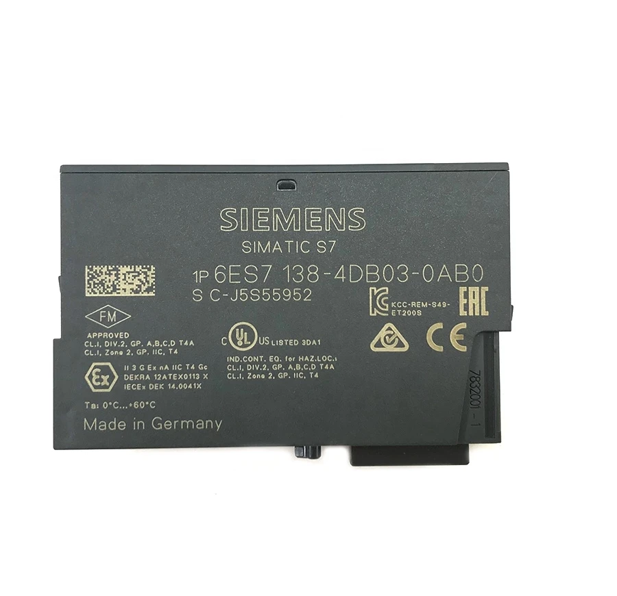Siemens SIMATIC DP Electronics module for ET 200S 6ES7138 4DB03 0AB0 In Stock (11000002683702)