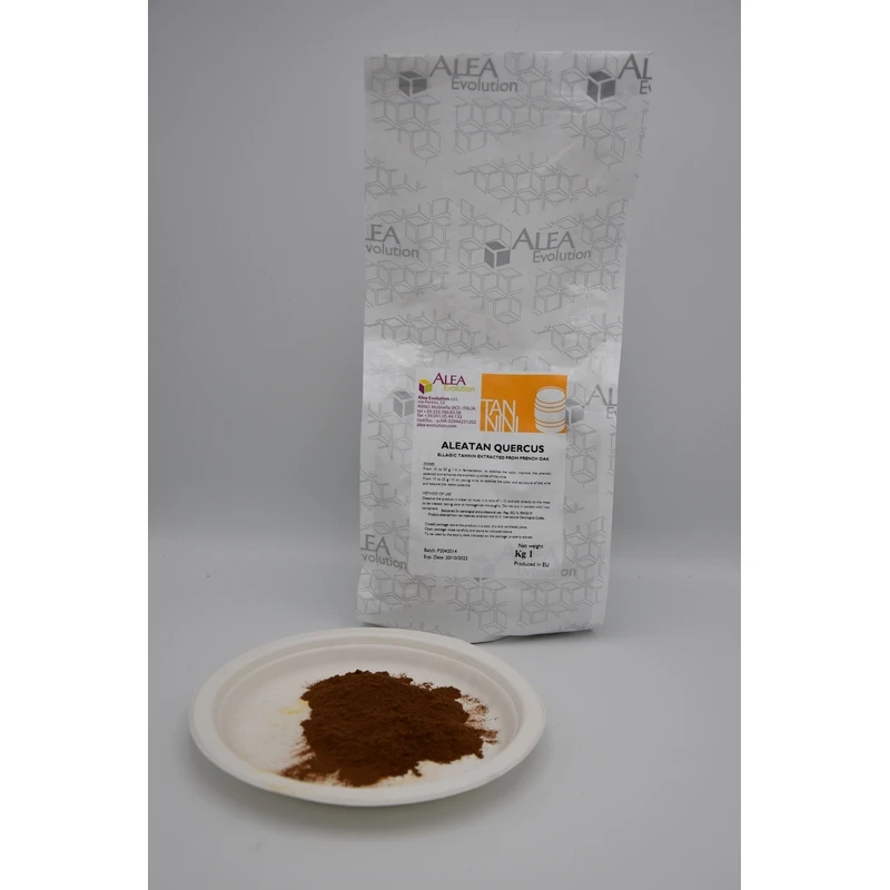 High Quality Made In Italy Oenological Tannin yeast ALEATAN QUERCUS Hot Sale  in 1 kg and 10 kg