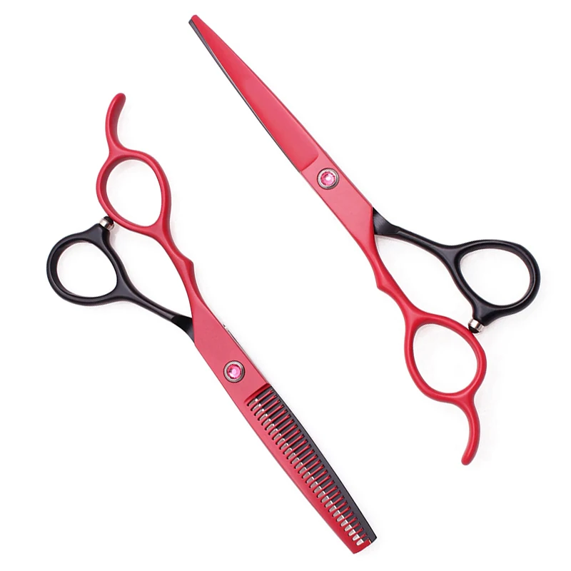 
 Парикмахерские ножницы с левой ручкой 5,5, японские ножницы из нержавеющей стали с фиолетовым драконом, ножницы для стрижки, парикмахерские ножницы  