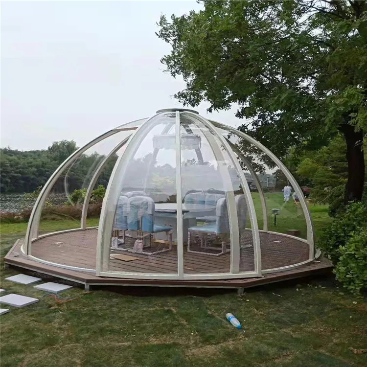 Tent Dome 77 M2 Custom Trade Show Outdoor 8 Side Dome Tent For Promotion Outdoor Tent Bubble