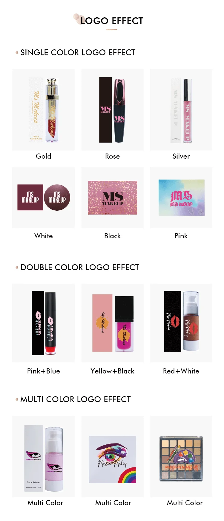 18 Colors Gliter Multichrome Eyeshadow Purple Customized White Case Private Lable Eyeshadow Palette