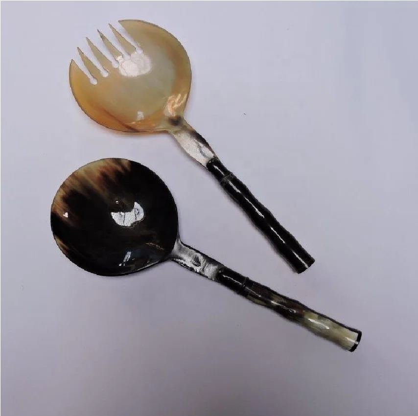 Wooden Salad Server Spoon Cutlery Set amazon Top Seller Kitchen Accessories