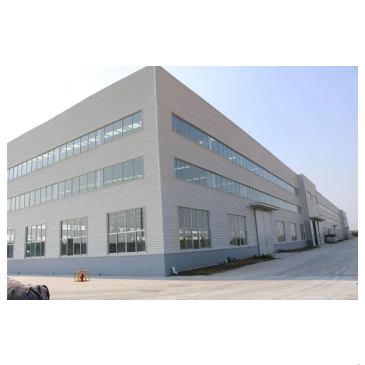 Quick build frame light weight large span steel structure prefabricated hotel apartment building